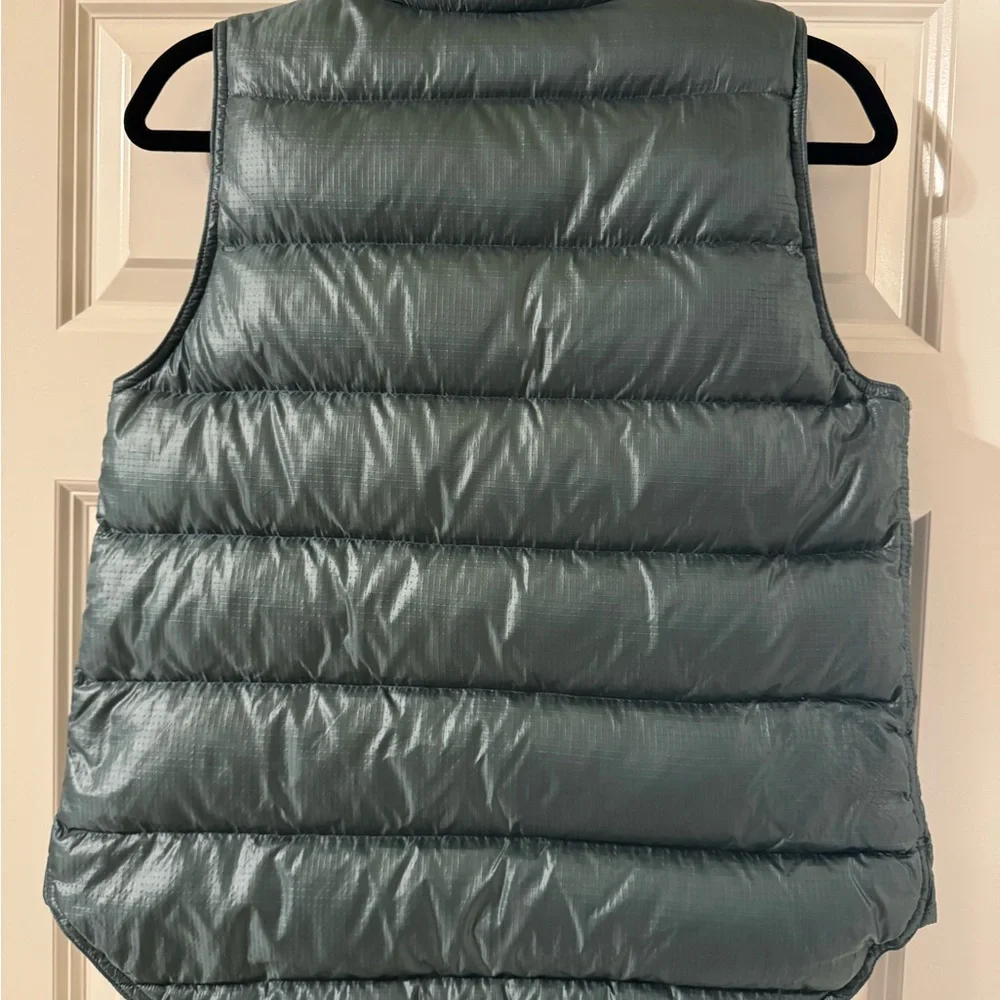 J. Crew Teal Quilted Puffer Vest